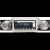 Retro Classic Radio Kit 1966-67 Chevy Nova Chrome Face - image 1