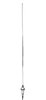 FC61-FCM1-10 RetroAntenna Antenna W/10' Cable & Fixed Chrome Plated Brass Mast Front Mount - image 2