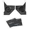 KPF396768-62-KPR2-M Kick Panels for 1967-1968 Ford Mustang w/S-62 Speakers, KPR2 Speaker Rings, MAT10-SD Sound Dampening - image 1