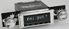 LAB-M1-119-53P-93P Motor 1B Radio w/Black Face, Installation Bezel & Knobs Kit - image 1