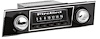 LAB-M1-401-03P-93P Motor 1B Radio w/Black Face, Installation Faceplate & Knobs Kit - image 1