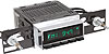 Model Two Radio Chrome Face and Black Buttons AM/FM Radio w/InfiniMount brackets - image 1