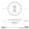 Deluxe Dash Replacement Speaker 6.5" Round - image 3
