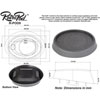 RetroPod Surface Mount Speaker Modules without Speakers Accepts Speaker Sizes: 6.5" Round - image 2