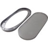 Speaker Grill For 4" x 10" Oval Speakers - image 1