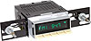 Zuma Radio Chrome Face and Ivory Buttons AM/FM Radio w/InfiniMount brackets - image 1