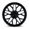 KR01 Wheel [Size: 20"x8.5"] Glossy Black Finish KR01-208558GB - image 2