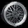 KR06 Wheel [Size: 18"x8"] Glossy Gun Metal Machine Lip Finish KR06-188054GML - image 1