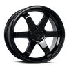 KR08 Wheel [Size: 18"x8"] Glossy Black Finish KR08-188052GB