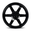 KR08 Wheel [Size: 18"x8"] Glossy Black Finish KR08-188052GB - image 2