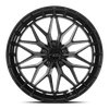 KR12 Wheel [Size: 17"x7.5"] Glossy Black Finish KR12-177558GB - image 2