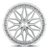 KR12 Wheel [Size: 17"x7.5"] Glossy Silver Machine Face Finish KR12-177552GSF - image 2