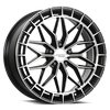 KR12 Wheel [Size: 18"x8"] Glossy Black Machine Face Finish KR12-188050GBF