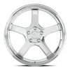 HR05 Wheel [Size: 18"x9.5"] Chrome Finish HR05-189545C38 - image 2