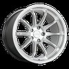 HR06 Wheel [Size: 18"x9.5"] Hyper Silver Finish HR06-189545HS