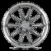 HR06 Wheel [Size: 18"x8.5"] Gloss Gun Metal Machine Lip Finish HR06-188545GMML - image 2