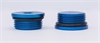600-Series Filter Replacement Plug Set, (2) Straight Cut -12 AN O-Ring Plugs - image 1