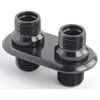 Aluminum Firewall Bulkhead 2 Port - image 1
