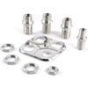 Aluminum Firewall Bulkhead 4 Port - image 2