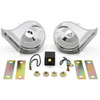 Chrome Classic Car Horn Hi-Lo Sound - image 1