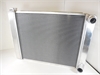 24 DUAL PASS UNIVERSAL ALUM FORD RADIATOR W/MOUNTING HOLES L24 X H19 X W3 - image 1