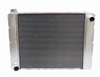 26 SINGLE PASS UNIVERSAL ALUM FORD RADIATOR W/MOUNTING HOLES L26 X H19 X W3 - image 1