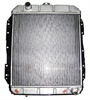 UNIVERSAL CHEVY VERTICAL FLOW RADIATOR FOR AUTOMATIC TRANSMISSION 19.75 X 18.25 X 1.6 - image 1