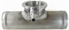 Universal Radiator Tube w/Billet Filler Neck 1.750 in. D x 6 in. L - image 1