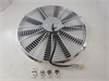 16 UNIVERSAL STRAIGHT BLADE FAN - CHROME - image 1