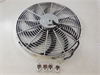16 UNIV FAN W/ CURVED BLADES HEAVY DUTY CHROME - image 1