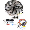 Electric Fan Kit 16" Curved Blades Includes: - image 1