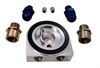 BILLET ALUM SANDWICH ADAPTOR WITH REMOTE OUTLETS - image 1