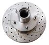 10.5 1982-92 CAMARO ROTOR 7/8 X 7/16 STUD SLOTTED/DRILLED 5X4.75 BOLT PATTERN - image 1