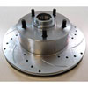 64-72 GM AFX BODY HIGH PERFORMANCE DISC BRAKE CONVERSION KIT DRILLED ROTORS - image 1