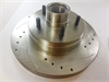 12 ROTOR CHEVY 67-69 CAMARO/FIREBIRD 5X4.75 BOLT PAT 1 THICK AIMCO 55008 SLOTTED/DRILLED - image 1