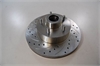 ROTOR 11 FORD GRANADA 7/8 X 1/2 STUD 5 X 4-1/2 SLOTTED/DRILLED RIGHT SIDE - image 1