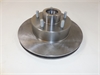 1975-80 FORD GRANADA 11 PLAINED 5X4.75 BOLT 7/16 X 1 STUD NATURAL FINISHED - image 1