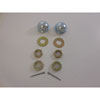 MUSTANG REPLACEMENT SPINDLE NUTS / DUST CAP KIT - image 1