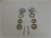MUSTANG REPLACEMENT SPINDLE NUTS / DUST CAP KIT - image 1