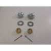 2 ROTOR HARDWARE KIT DUST CUP SPINDLE NUTS PIN / WASHERS - image 1