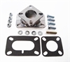 Cast Aluminum Carburetor Adapter 2-bbl Carburetor to 1-bbl Base