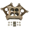 Holley 2 Ported Carburetor Spacer with Gasket / Hardware - image 1