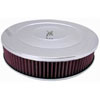 Round Performance Style Air Cleaner Set 14" x 3" - image 1