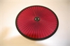 BLACK 14 SUPER FLOW FILTER TOP BRIGHT RED - image 1