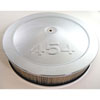 Round Muscle Car Style Top Air Cleaner Set 14" x 3" - image 1