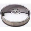 Dish Style Chrome Air Cleaner Set 10" x 2" - image 1