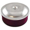 Spun Aluminum Air Cleaner Set 14" x 4" - image 1