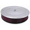 Round Performance Style Air Cleaner Set 14" x 3" - image 1