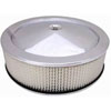 Round Muscle Car Style Top Air Cleaner Set 14" x 4" - image 1