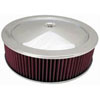 Round Muscle Car Style Top Air Cleaner Set 14" x 4" - image 1